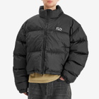 VETEMENTS Men's Logo Puffer Jacket in Black