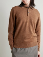 Beams Plus - Wool Polo Shirt - Brown