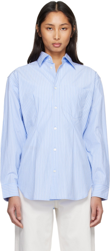 Photo: AGOLDE Blue Cinch Shirt