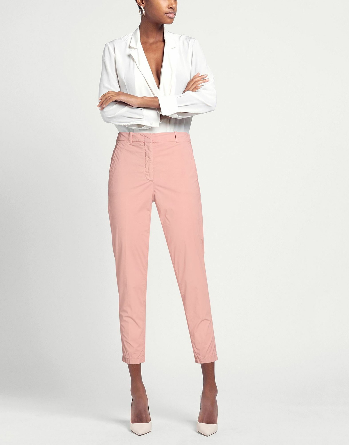 Slowear Womens Pants Antique rose