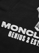 Moncler Genius - 2 Moncler 1952 Logo-Print Cotton-Jersey T-Shirt - Black