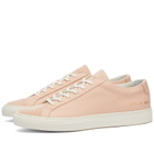 Woman by Common Projects Women's Original Achilles Suede Sneakers in Nude