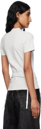 Balenciaga Off-White Lingerie T-shirt