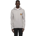 Moschino Grey Bear Logo Hoodie