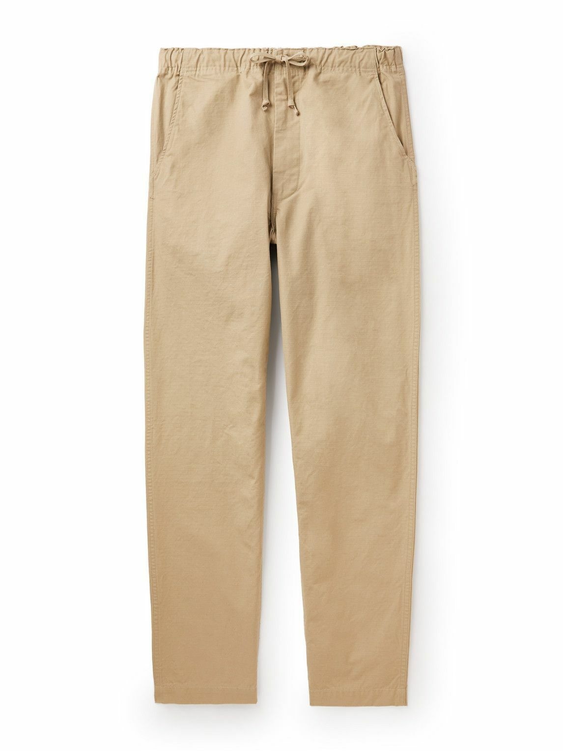 OrSlow - New Yorker Tapered Cotton-Ripstop Trousers - Neutrals orSlow