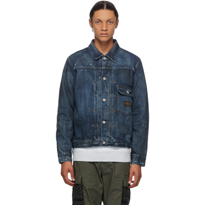 Neighborhood Indigo Denim Savage Stockman Jacket