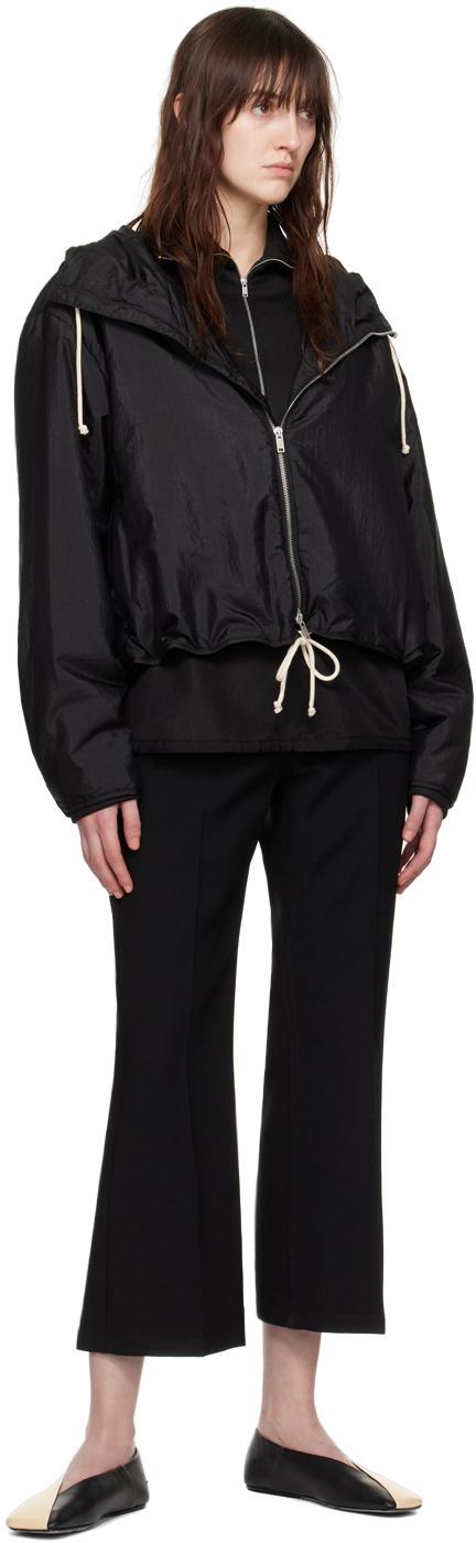 Jil Sander Black Zip Jacket