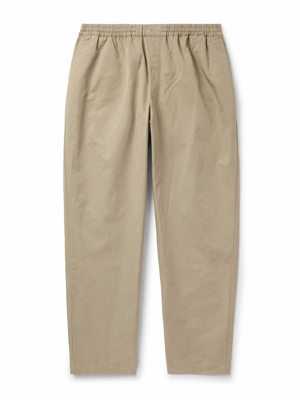Photo: A Kind Of Guise - Banasa Straight-Leg Cotton and Linen-Blend Flannel Trousers - Neutrals