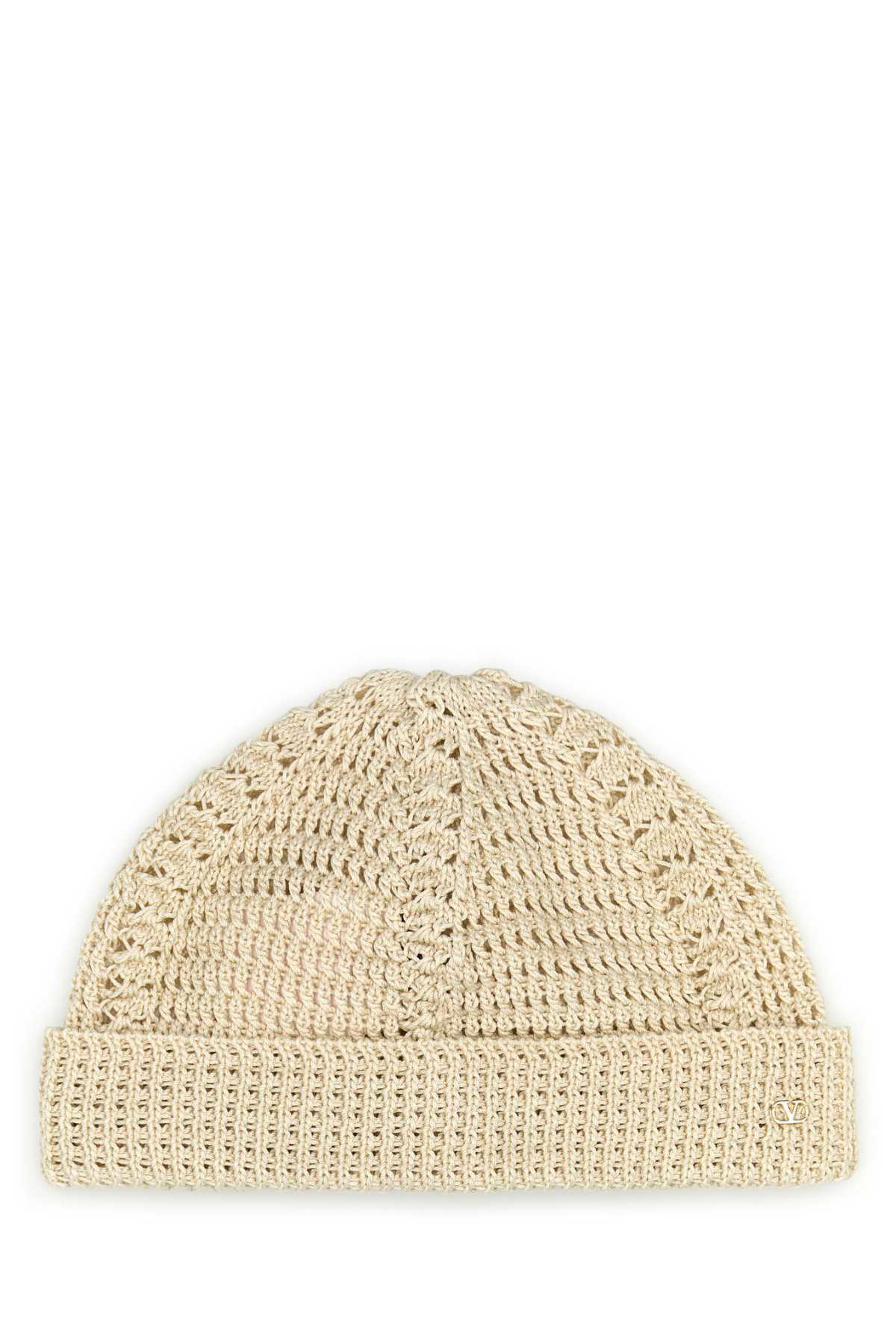 Misha & Puff Kids Beige French Terry Beach Hat