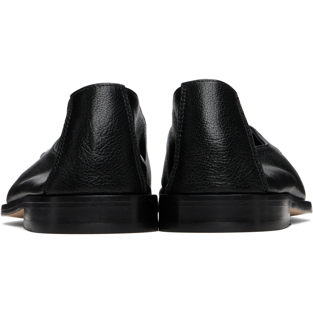 HEREU Black Juliol W Supple Shiny Loafers