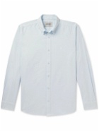 Carhartt WIP - Bolton Button-Down Collar Logo-Embroidered Cotton Oxford Shirt - Blue