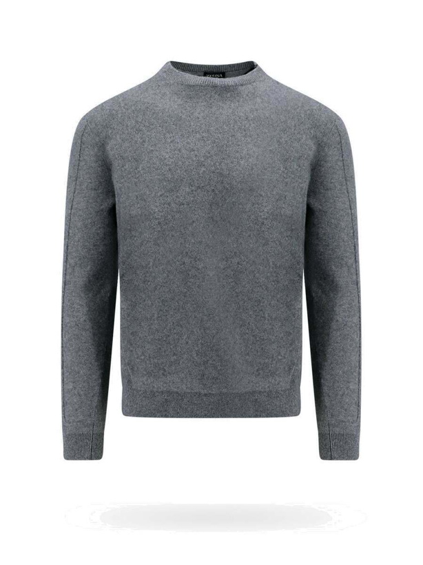 Photo: Zegna   Sweater Grey   Mens