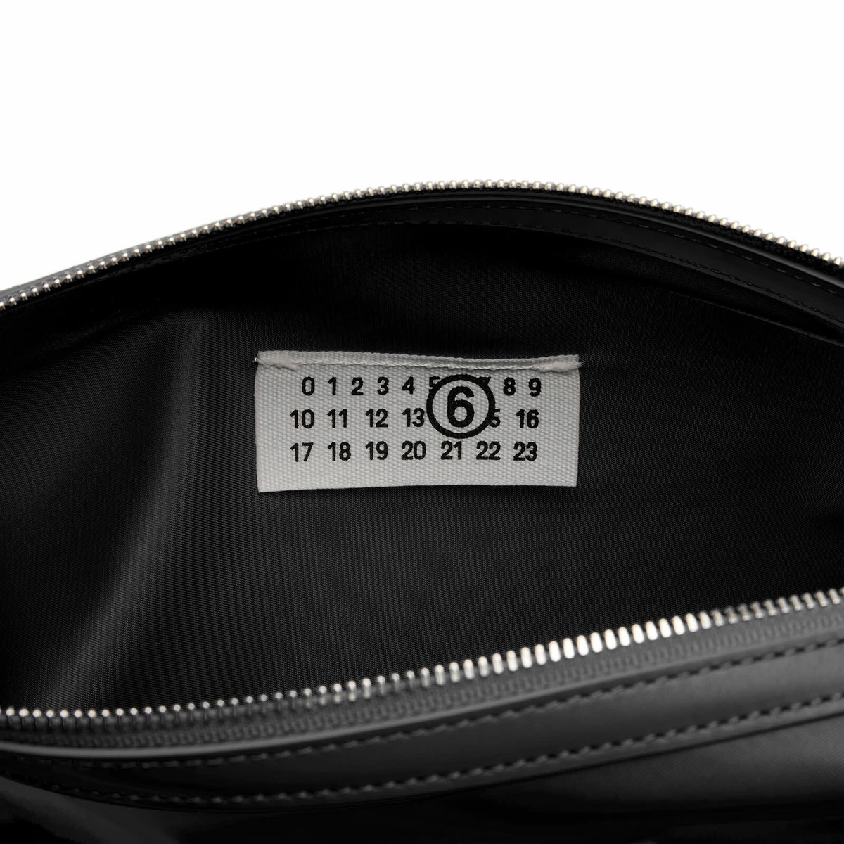 MM6 Maison Margiela Women's Nylon Crossbody Bag in Black 