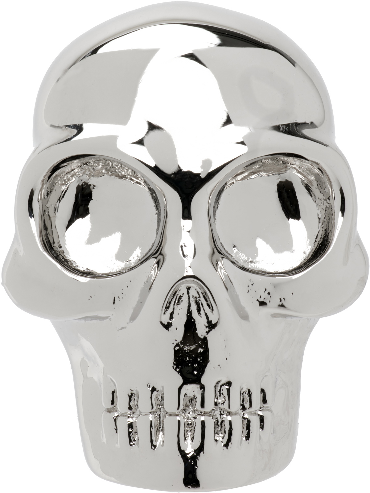 McQueen Silver Skull Single Stud Earring