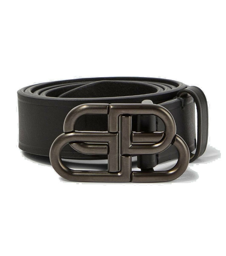 Photo: Balenciaga BB leather belt