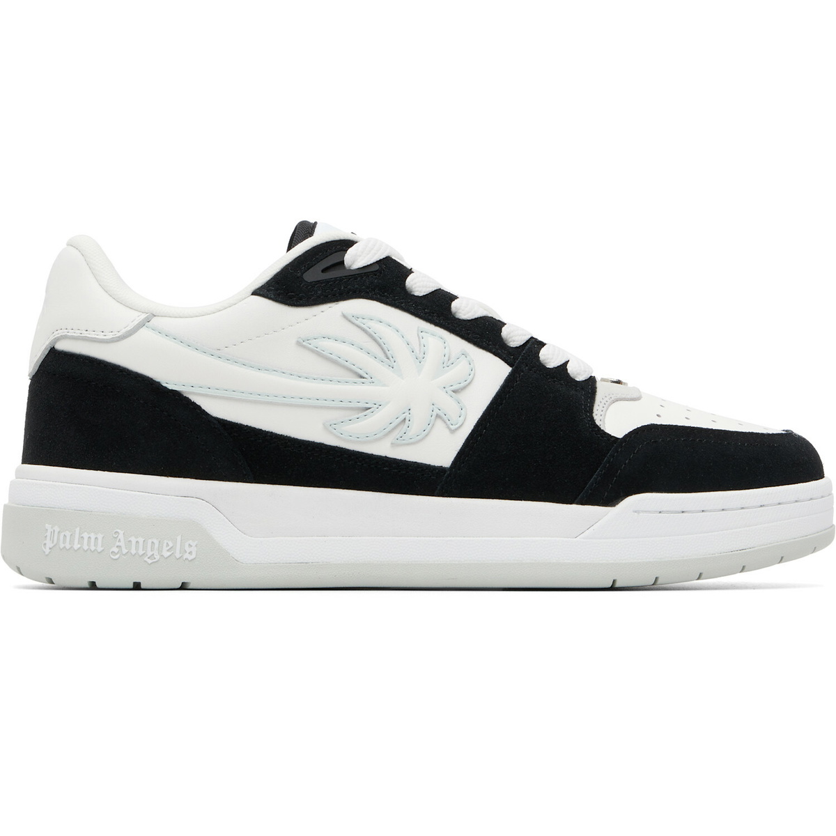 Palm Angels White Palm Basketball Sneakers