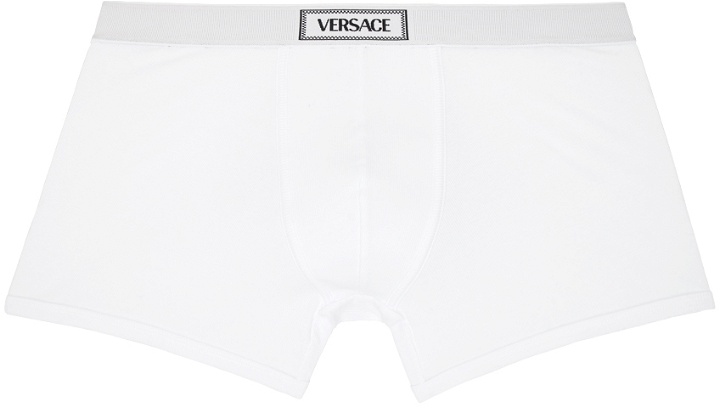 Photo: Versace Underwear White 90s Boxers