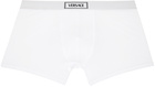 Versace Underwear White 90s Boxers