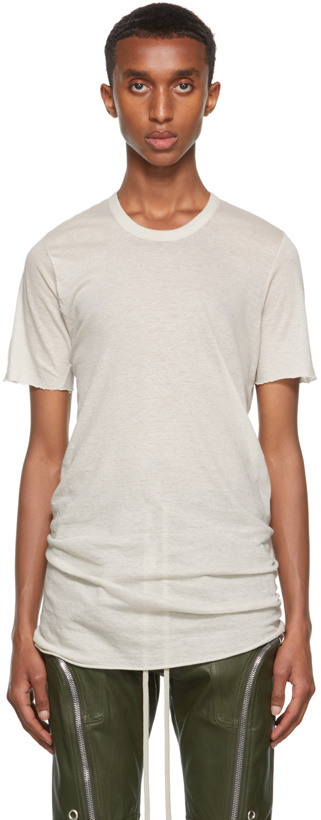 Photo: Rick Owens Off-White Basic Short Sleeve T-Shirt