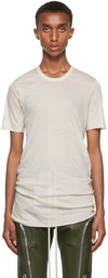 Rick Owens Off-White Basic Short Sleeve T-Shirt