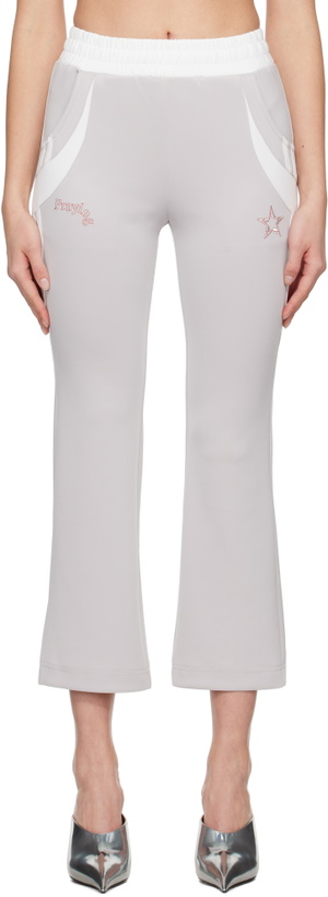 Photo: Praying Gray Track Lounge Pants