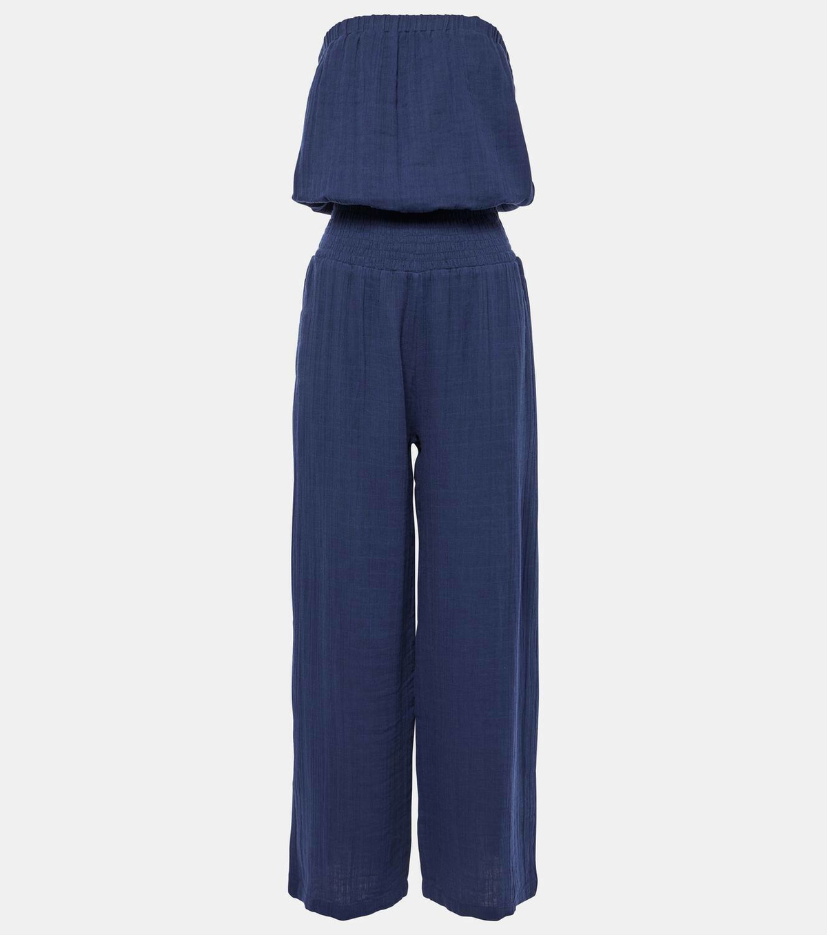 Melissa Odabash Strapless cotton jumpsuit