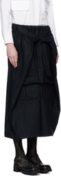 Comme des Garçons Comme des Garçons Black Wrap Trousers