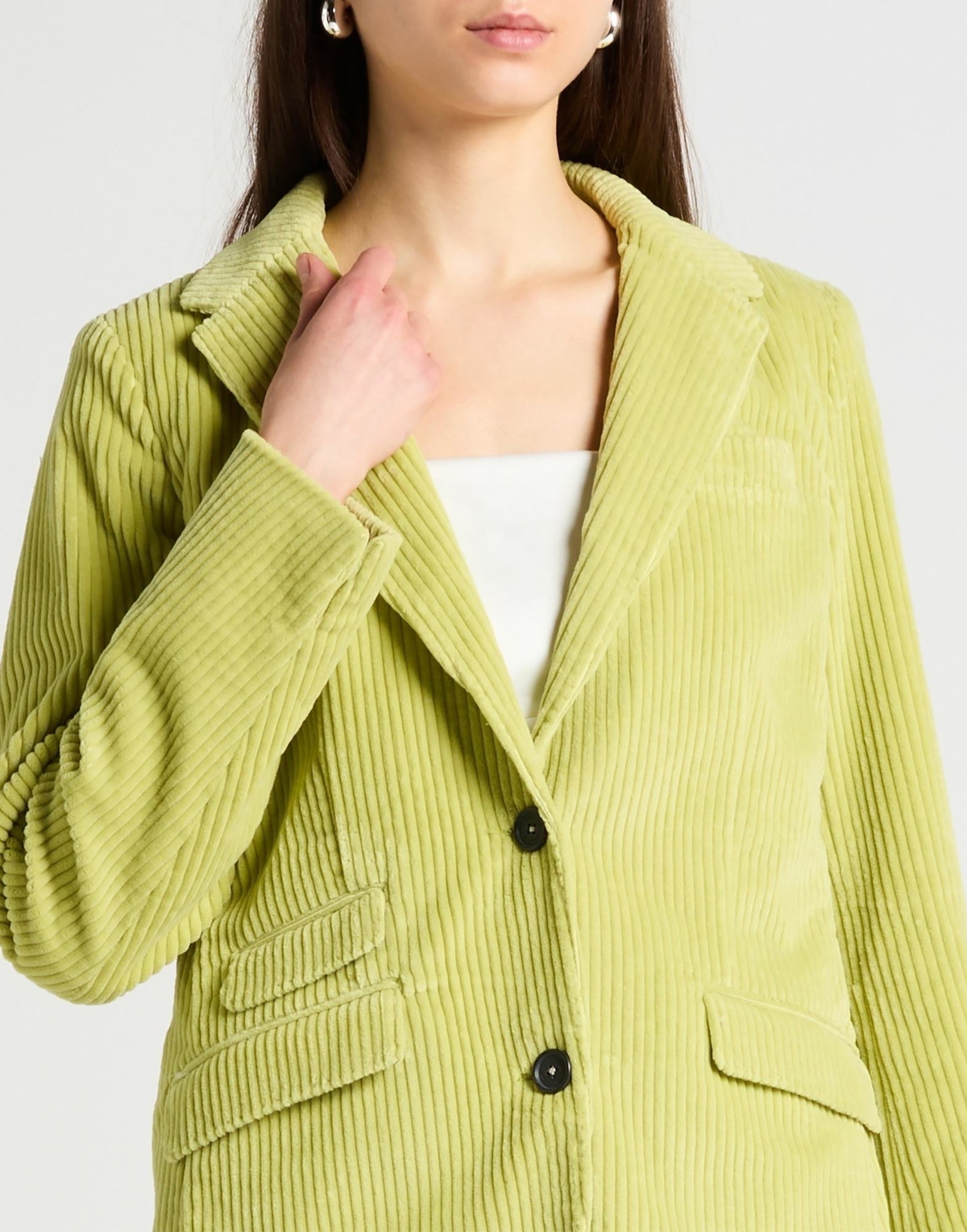 Massimo Alba Womens Blazer Lime in Green
