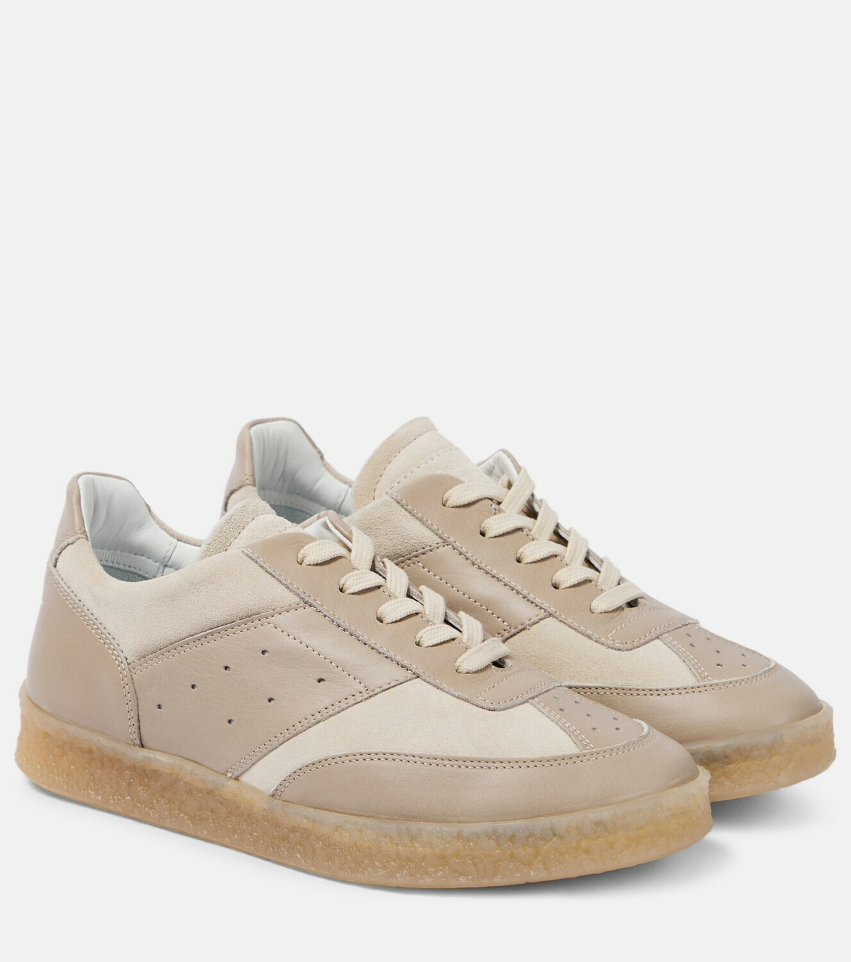 MM6 Maison Margiela Leather sneakers MM6 Maison Margiela