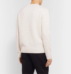 Alexander McQueen - Intarsia Brushed-Wool Sweater - Neutrals
