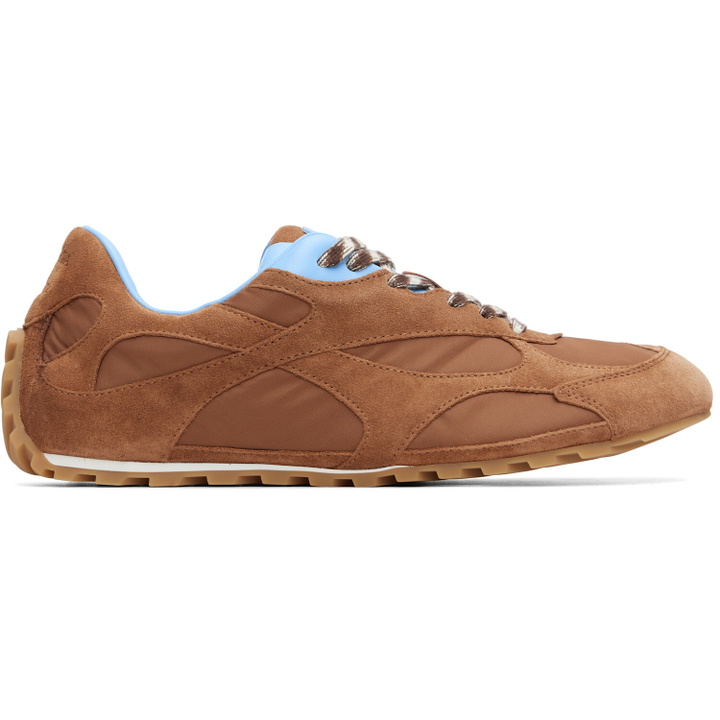 Photo: Bottega Veneta Brown Orbit Flash Sneakers