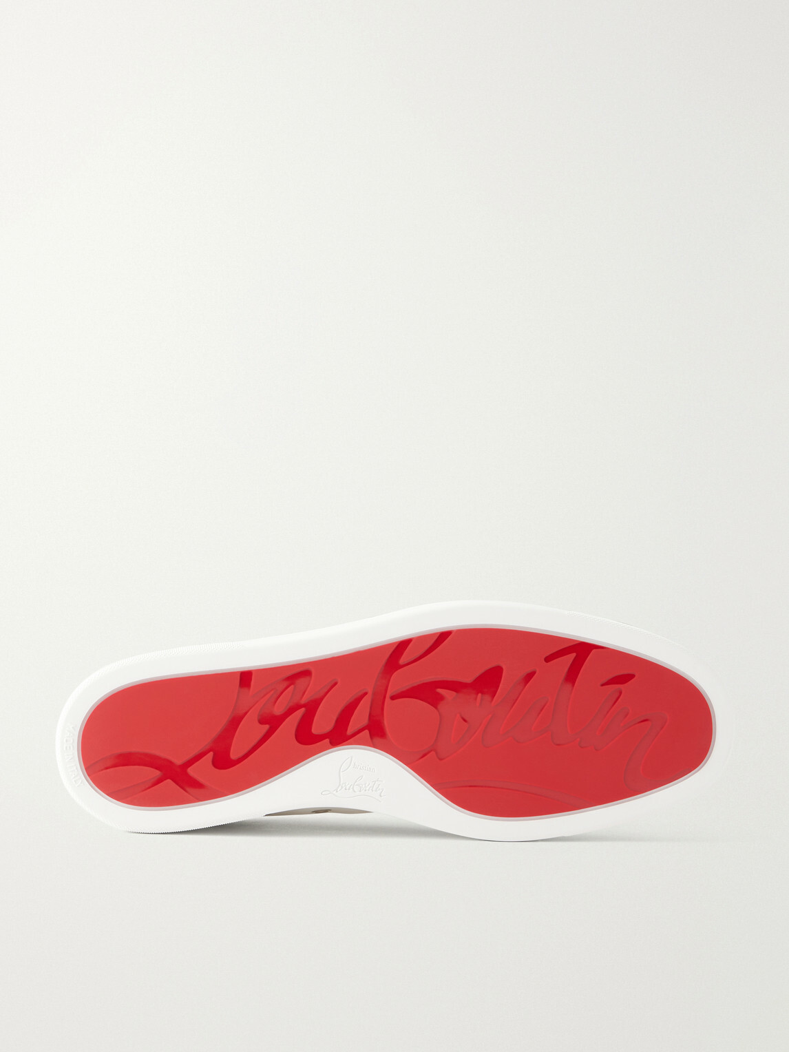 Christian Louboutin - Retero Leather Sneakers - White