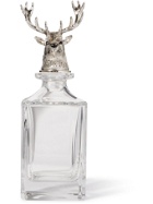 DEAKIN & FRANCIS - Stag Sterling Silver and Crystal Decanter