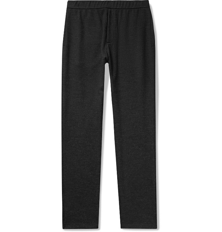 Photo: THE ROW - Tale Slim-Fit Wool and Cashmere-Blend Sweatpants - Gray
