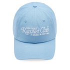 Sporty & Rich Men's 94 Racquet Club Embroidered Cap in Sky Blue/White 