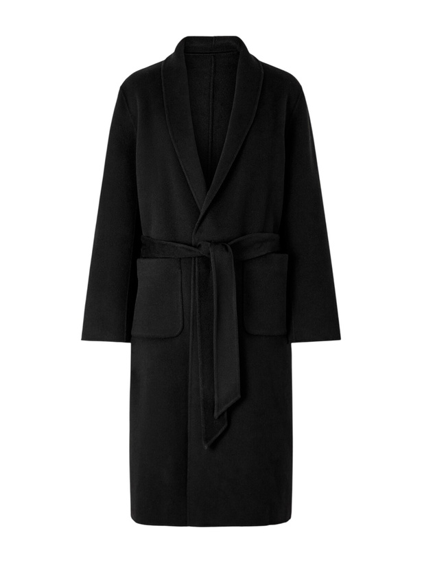 Photo: TOTEME - Belted Wool Coat - Black
