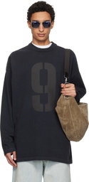 Fear of God Black '9' Long Sleeve T-shirt