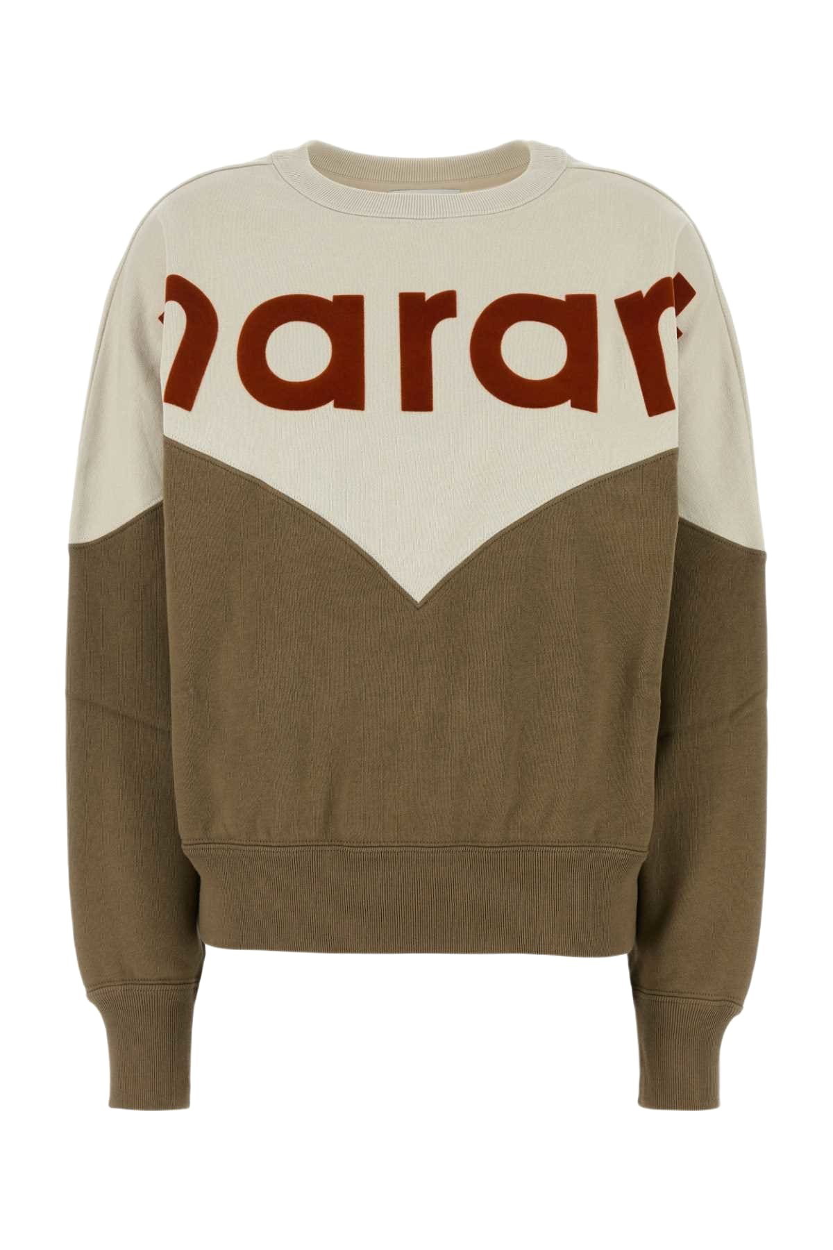 ÉTOILE ISABEL MARANT ロゴスウェット 38 Etoile Isabel Marant Houston Glitter Logo Crewneck