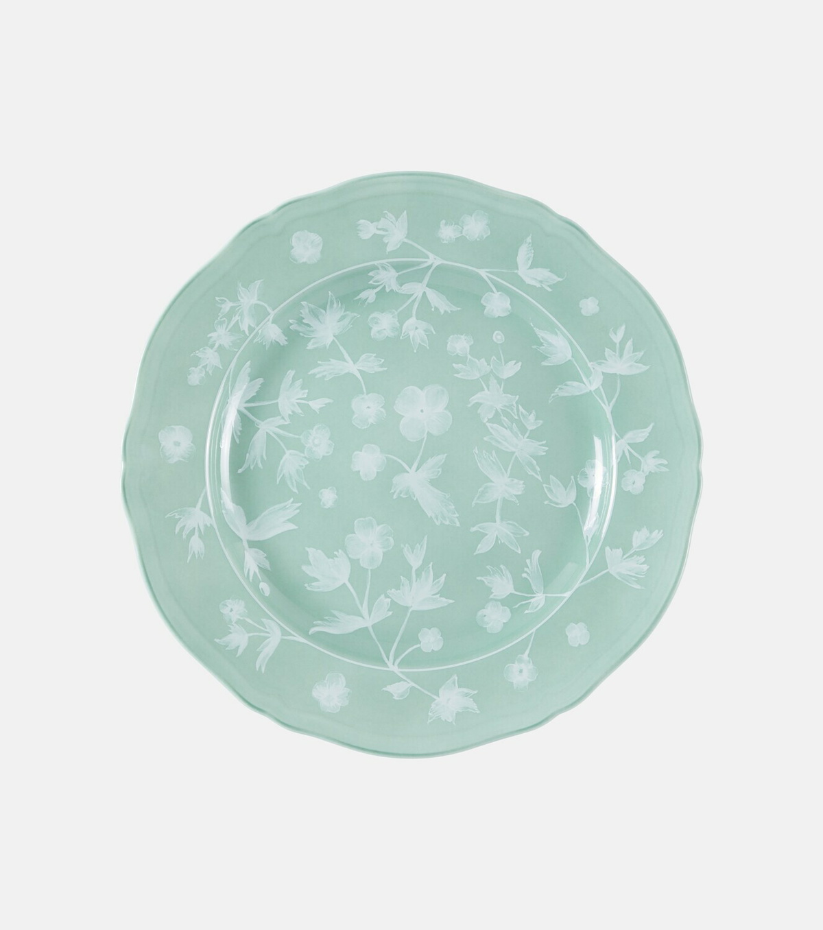 Cabana x Ginori 1735 porcelain dessert plate