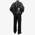 MASTERMIND WORLD Men's x Alpha Industries MA-1 Jacket in Black