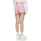 Stella McCartney Pink Wool Tailored Shorts