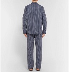 Derek Rose - Royal 211 Striped Cotton Pyjama Set - Men - Navy