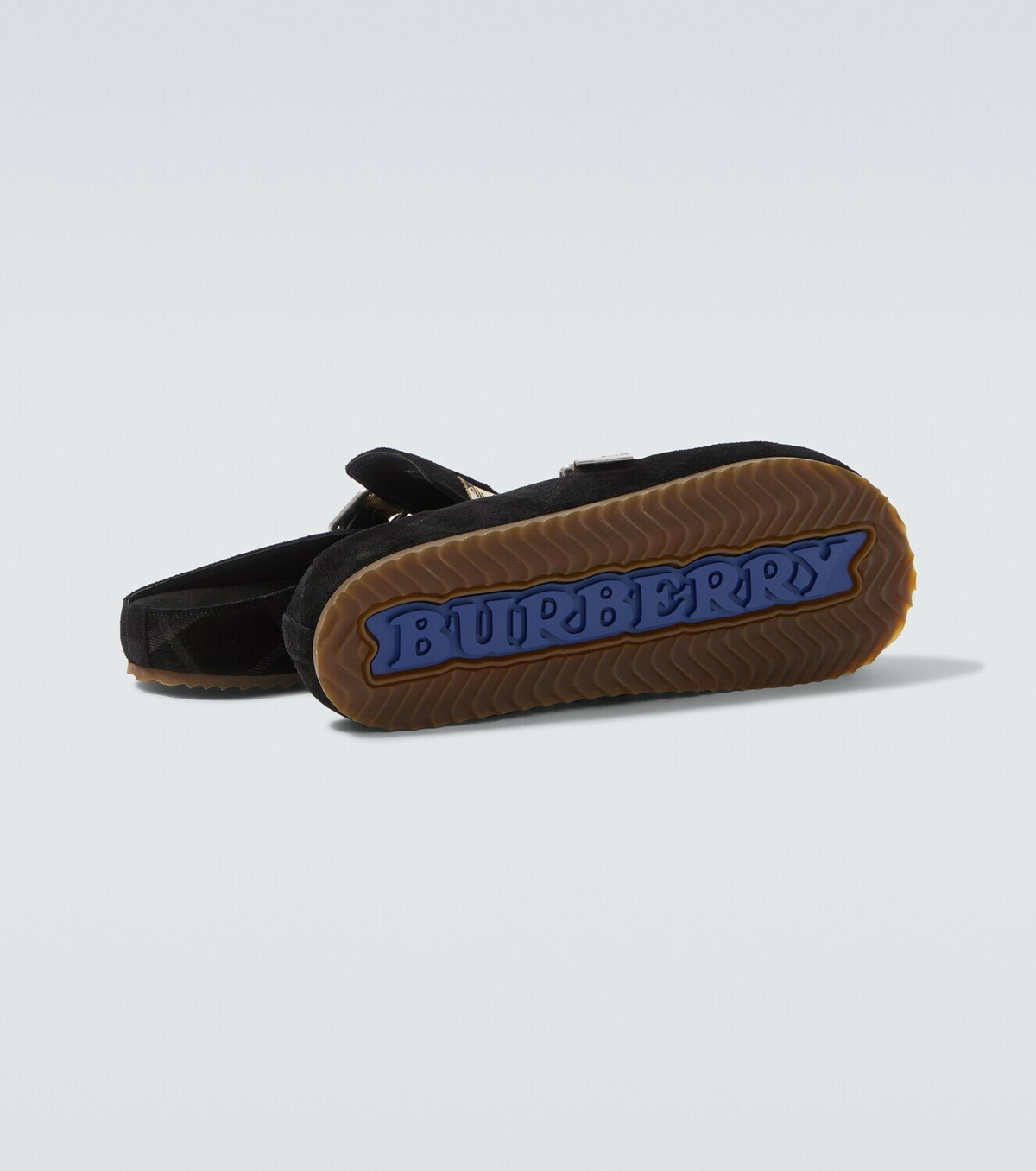 Burberry Urchin suede clogs