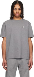 Maison Kitsuné Gray Bold Fox Head Patch Comfort T-shirt