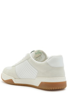 Valentino Garavani VG New Sneaker 1 Panelled Suede Sneakers White