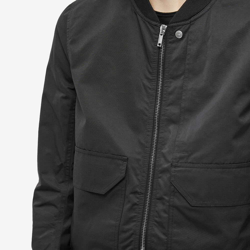 Rick Owens DRKSHDW Men's Lido Flight Jacket in Black Rick Owens