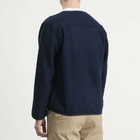 Stan Ray Men's Wool Fleece Cardigan in Navy Heather