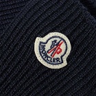 Moncler Men's Logo Gloves in Navy