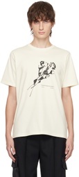 The World Is Your Oyster Off-White Floral T-Shirt