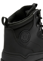 Hunter Explorer Duck Rubber Ankle Boots Black